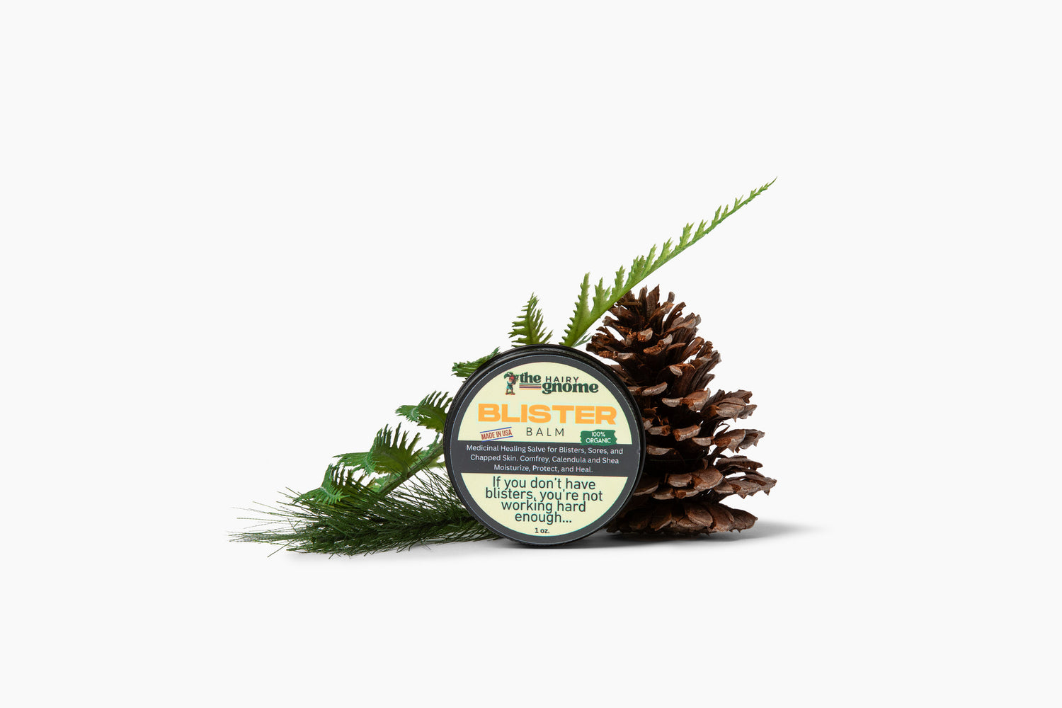 The Hairy Gnome - Blister Balm. Natural Healing Remedy for Blisters